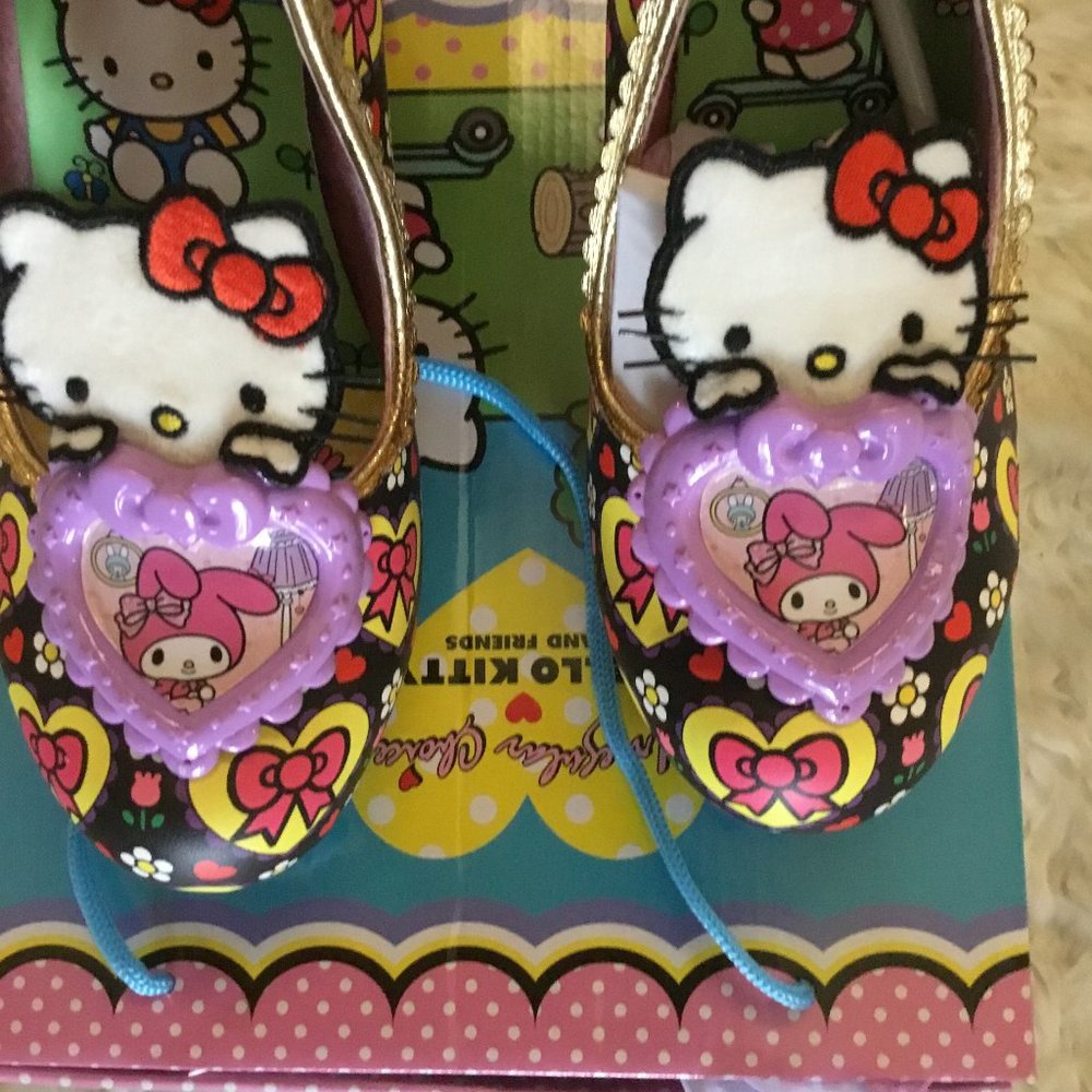Irregular Choice Hello Kitty shoes size 45 EU new (13 W `11M) - Picture 3 of 5